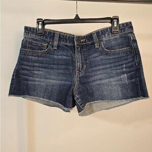 Gap Sexy Boyfriend Short Short Cutoff Raw Hem Blue Jean Shorts 6
